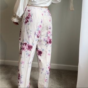 Pendleton floral pants